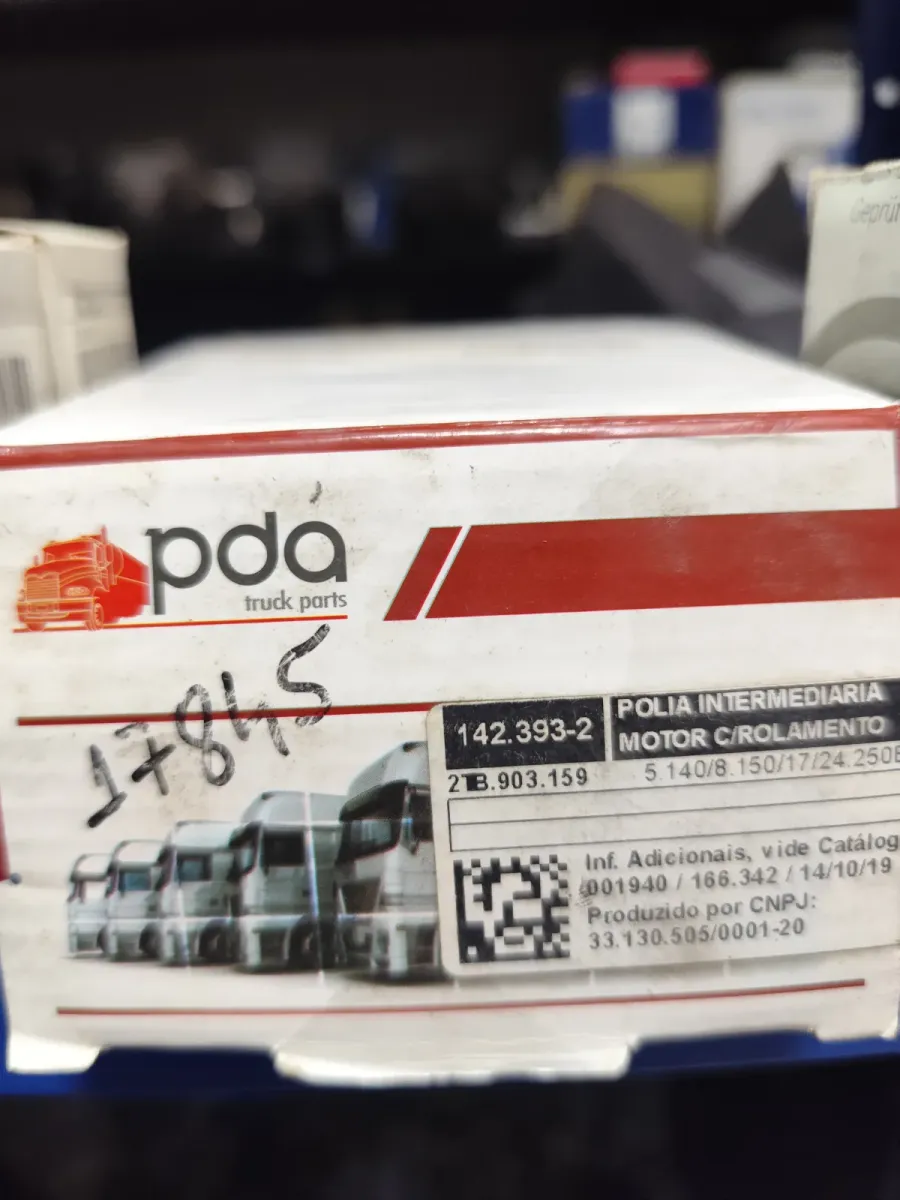 POLIA INTERMEDIARIA MOTOR C/ROLAMENTO VOLKSWAGEN